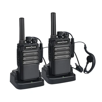 Мини-рации SOCOTRAN WH-318 UHF 400-470 МГц, 16 каналов, Профессиональная поддержка радиосвязи, USB-зарядка, любительское радио