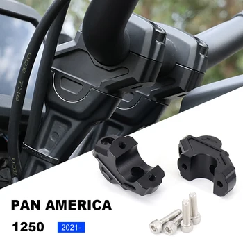 Новинка Для Pan America 1250 S 1250S Руль Мотоцикла Стояк 35 мм Ручка Для Перетаскивания Барный Зажим Удлинительный Адаптер PA1250 PA1250S 2021 2022